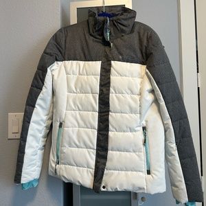 Mountain Warehouse Womens Padded Ski Jacket, White, Size 10